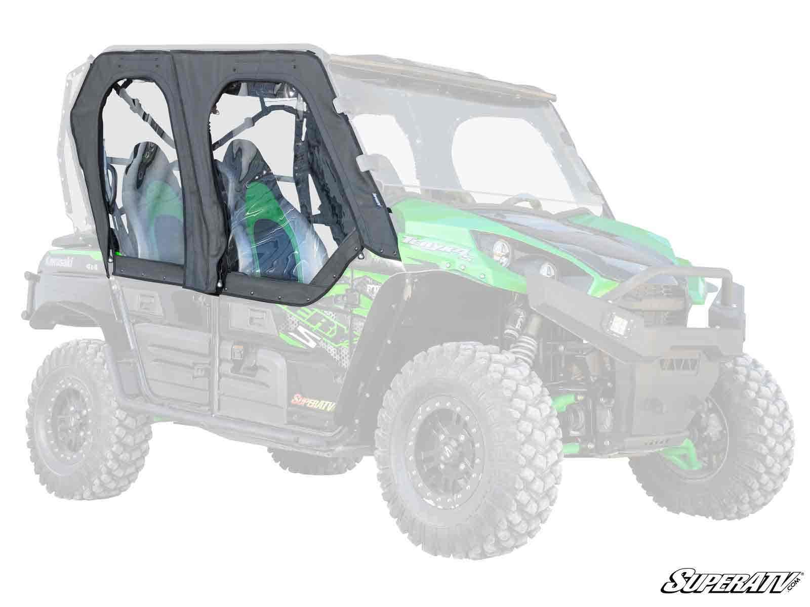 Kawasaki Teryx 4 Primal Soft Cab Enclosure Upper Doors