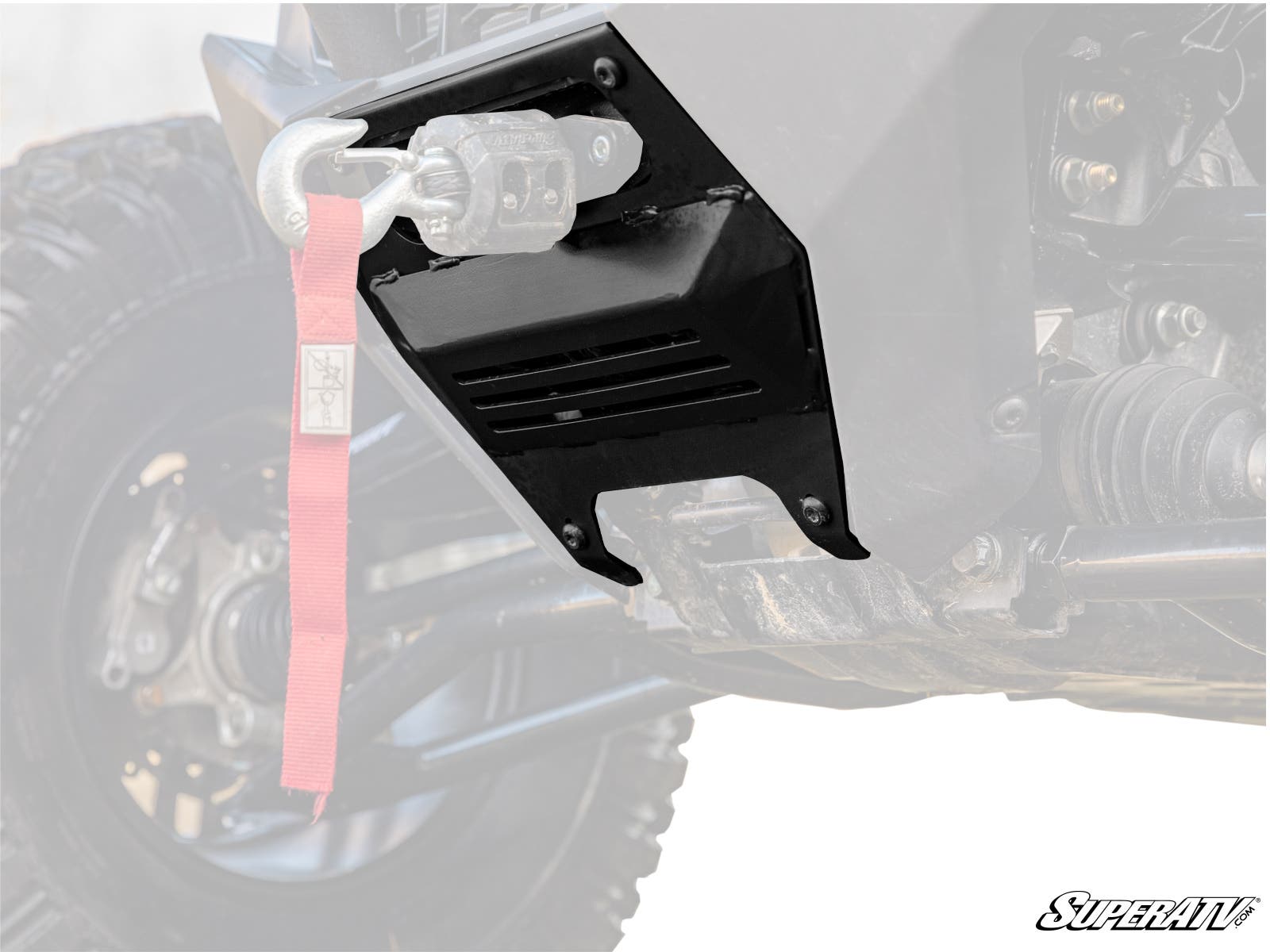 Polaris RZR PRO XP Winch Mounting Plate