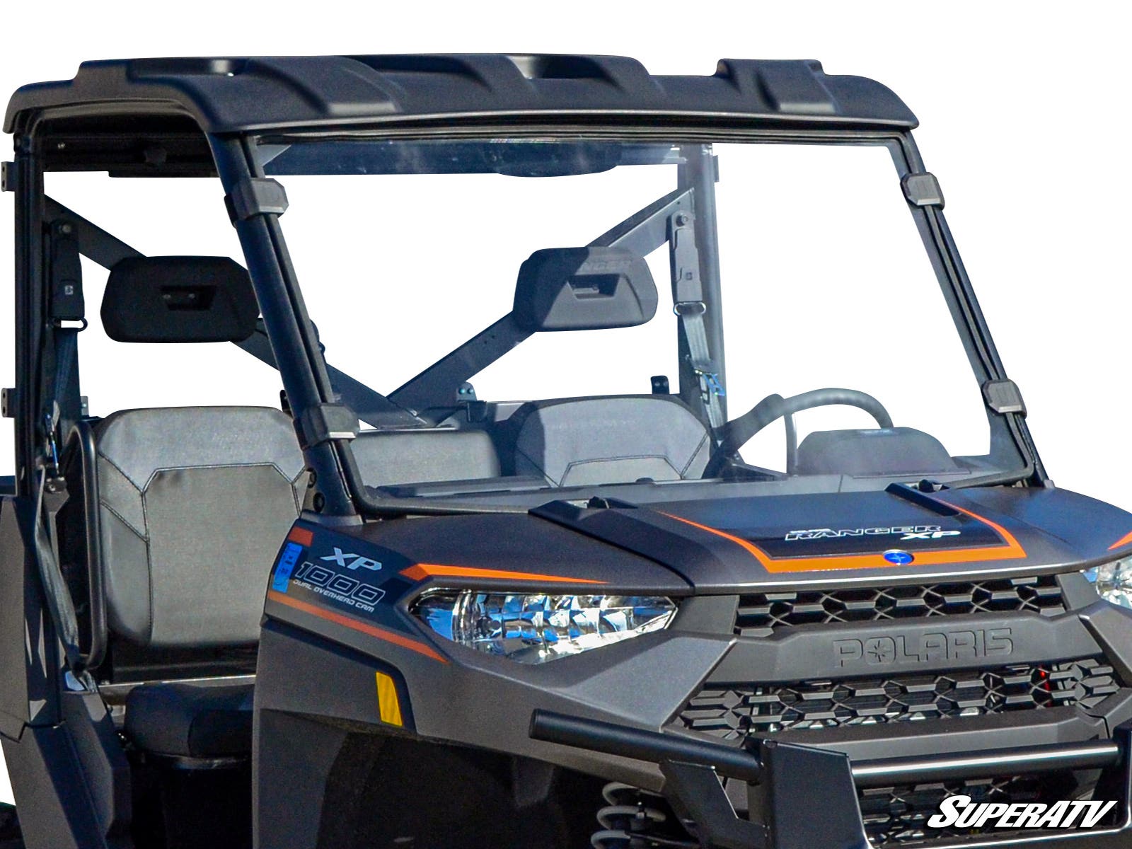 Polaris Ranger XP 900 Scratch Resistant Full Windshield