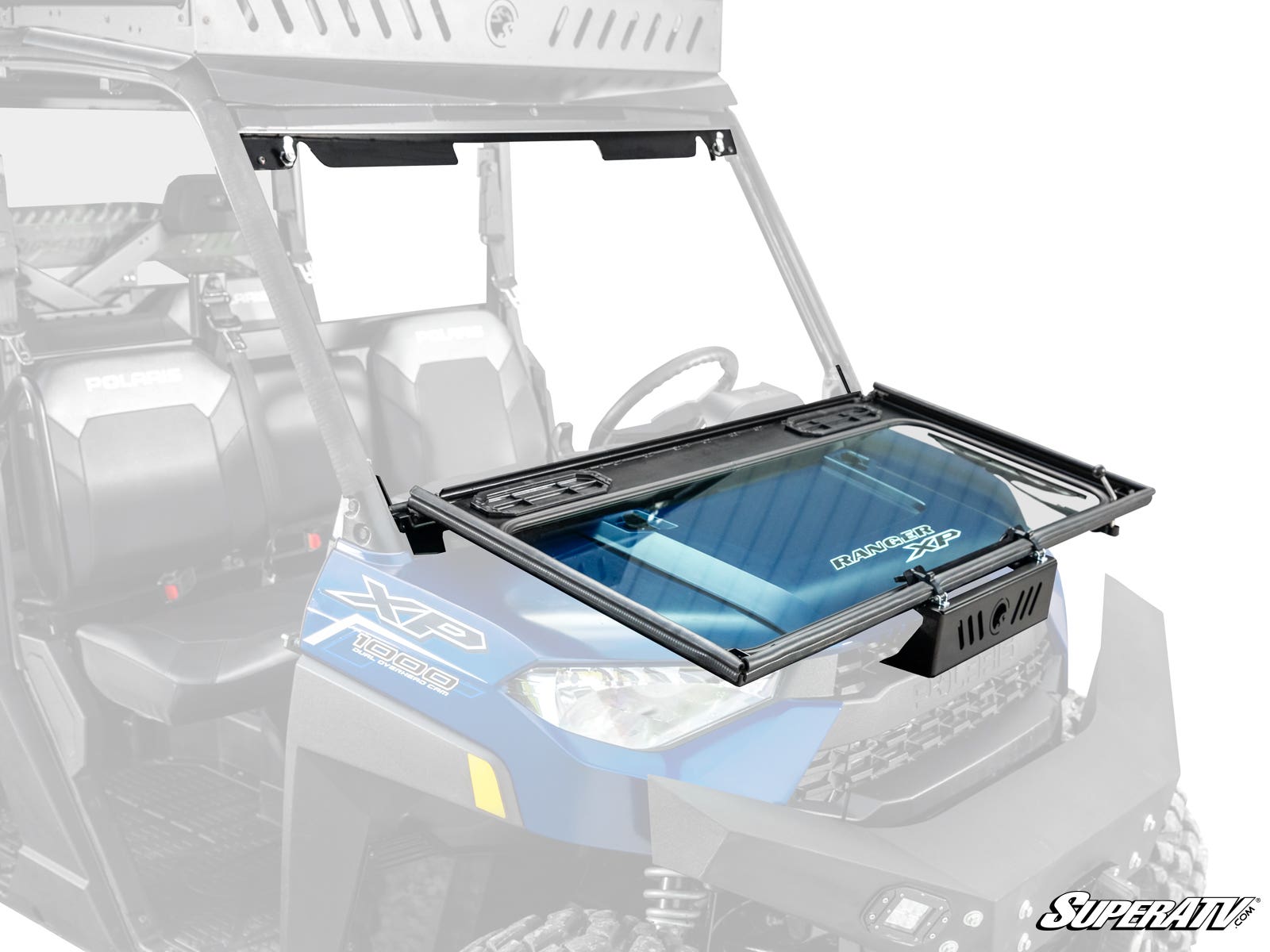 Polaris Ranger XP 900 Flip Down Glass Windshield