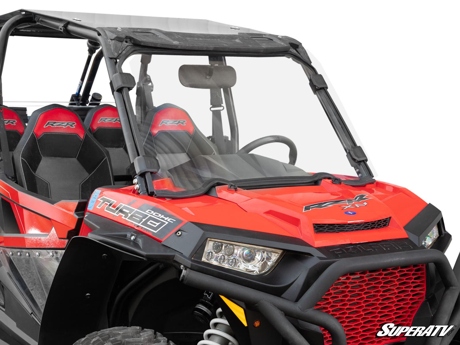 Polaris RZR 900 Scratch-Resistant Full Windshield